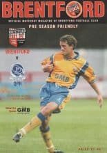 Brentford v Queens Park Rangers 22-Jul-2000