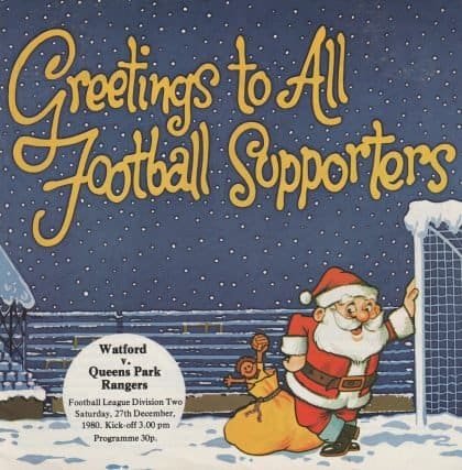 Watford v Queens Park Rangers 27-Dec-1980