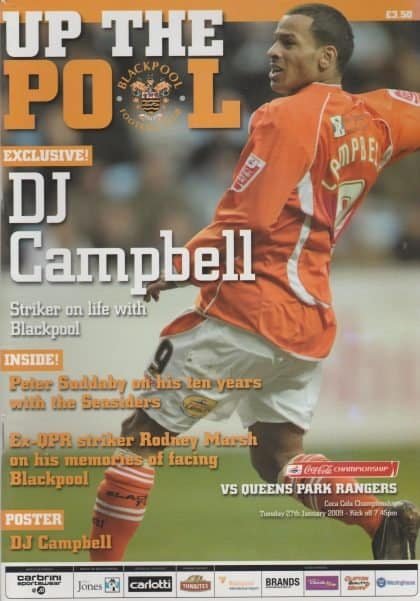Blackpool v Queens Park Rangers 27-Jan-2009