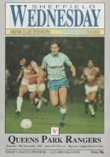 Sheffield Wednesday v Queens Park Rangers 28-Nov-1987