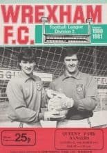 Wrexham v Queens Park Rangers 28-Mar-1981