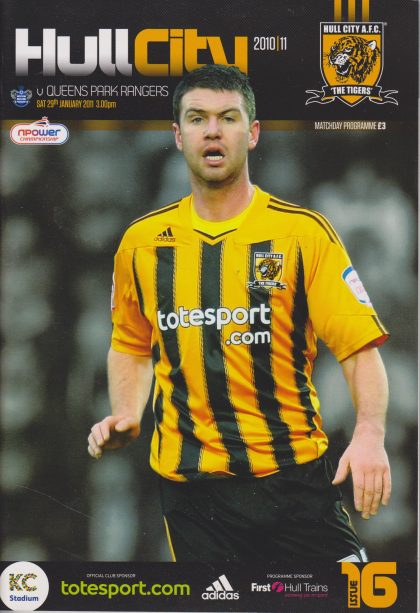 Hull City v Queens Park Rangers 29-Jan-2011