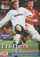 Bolton Wanderers v Queens Park Rangers  30-Sep-1995
