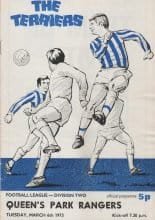 Huddersfield Town v Queens Park Rangers  06-Mar-1973