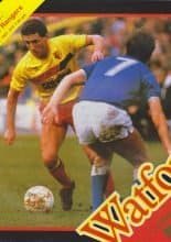 Watford v Queens Park Rangers 06-Apr-1987