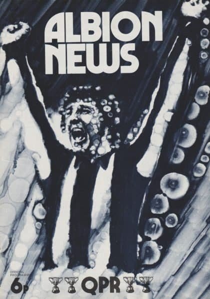 West Bromwich Albion v Queens Park Rangers 06-Sep-1972