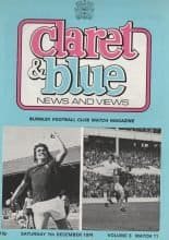 Burnley v Queens Park Rangers 07-Dec-1974