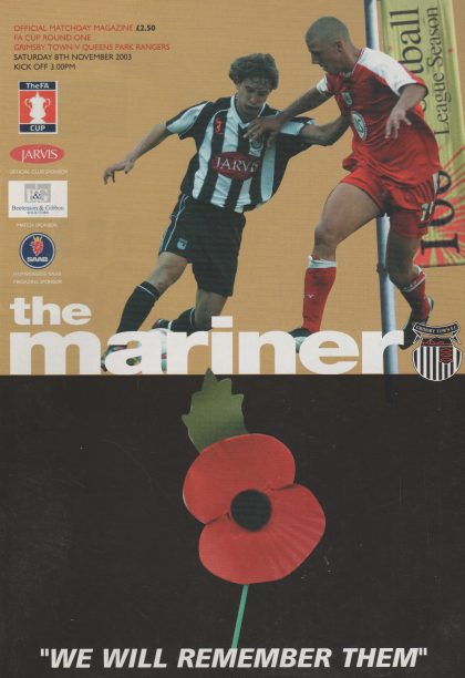 Grimsby Town v Queens Park Rangers  08-Nov-2003