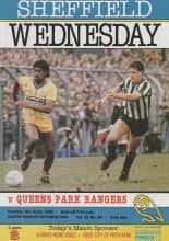 Sheffield Wednesday v Queens Park Rangers  08-Apr-1986