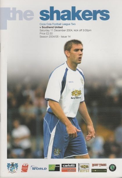 Bury v Southend United 11-Dec-2004