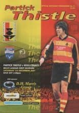 Partick Thistle v Ross County 01-Dec-2001