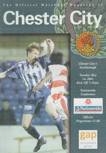 Chester City v Scarborough 01-May-2001