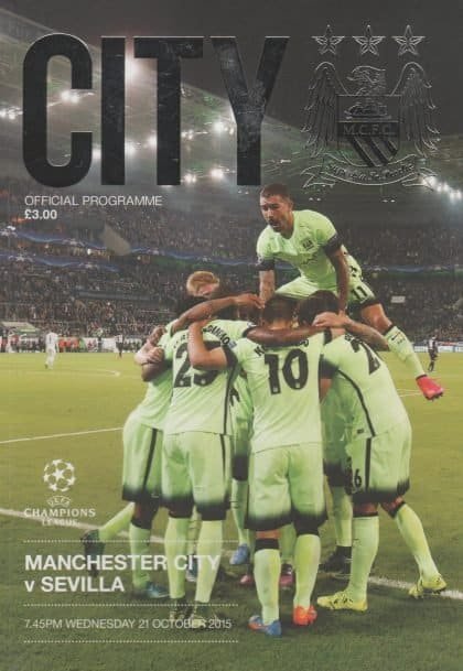 Manchester City v Sevilla 21-Oct-2015