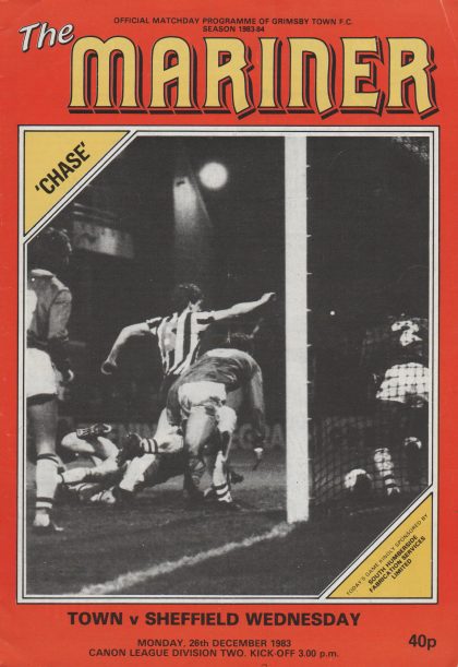 Grimsby Town v Sheffield Wednesday 26-Dec-1983