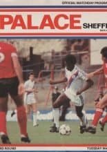 Crystal Palace v Sheffield Wednesday 09-Oct-1982