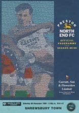 Preston North End v Shrewsbury Town 04-Nov-1989