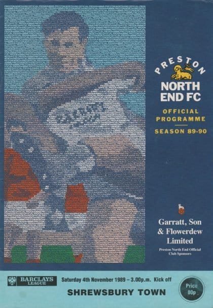Preston North End v Shrewsbury Town 04-Nov-1989