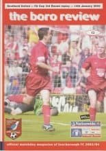 Scarborough v Southend United 14-Jan-2004