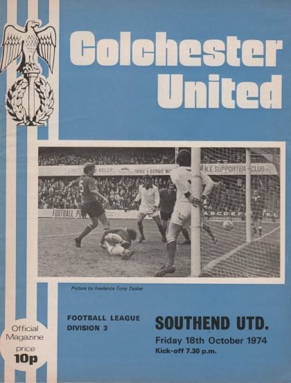 Colchester United v Southend United 18-Oct-1974