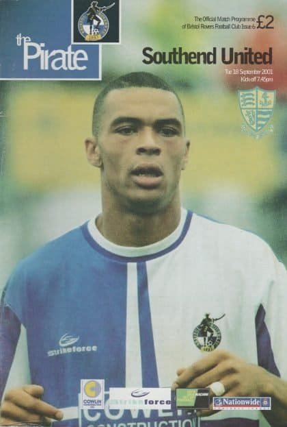 Bristol Rovers v Southend United  18-Sep-2001