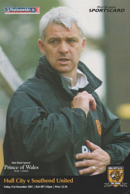 Hull City v Southend United 21-Dec-2001