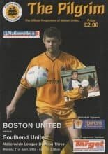 Boston United v Southend United  21-Apr-2003