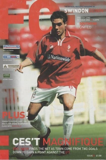 Swindon Town v Southend United 22-Oct-2002