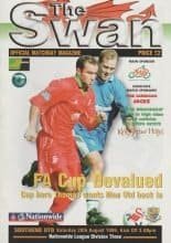 Swansea City v Southend United 28-Aug-1999
