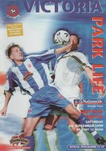 Hartlepool United v Southend United 04-Sep-1999
