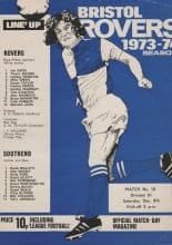 Bristol Rovers v Southend United 08-Dec-1973