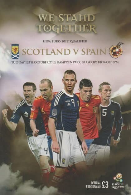 Scotland v Spain  12-Oct-2010