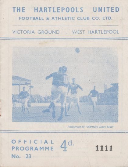 Hartlepool United v South Shields 02-May-1966