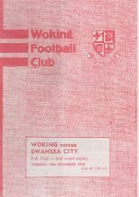 Woking v Swansea City  19-Dec-1978