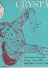 Crystal Palace v Tottenham Hotspur 01-Jan-1972