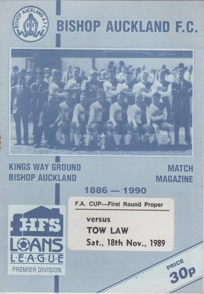 Bishop Auckland v Tow Law Town 18-Nov-1989