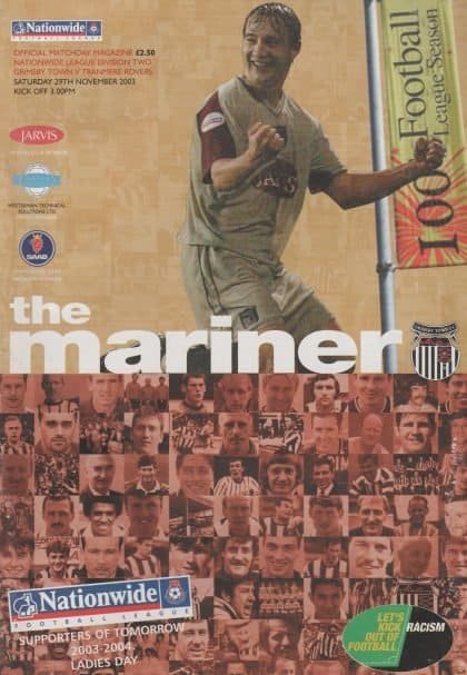 Grimsby Town v Tranmere Rovers  29-Nov-2003