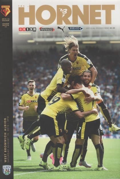 Watford v West Bromwich Albion  15-Aug-2015