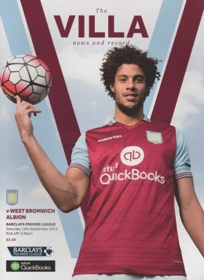 Aston Villa v West Bromwich Albion 19-Sep-2015
