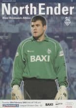 Preston North End v West Bromwich Albion  26-Feb-2002