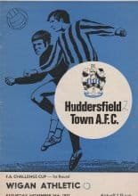 Huddersfield Town v Wigan Athletic 24-Nov-1973