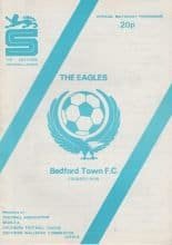 Bedford Town v Wimbledon 21-Nov-1981