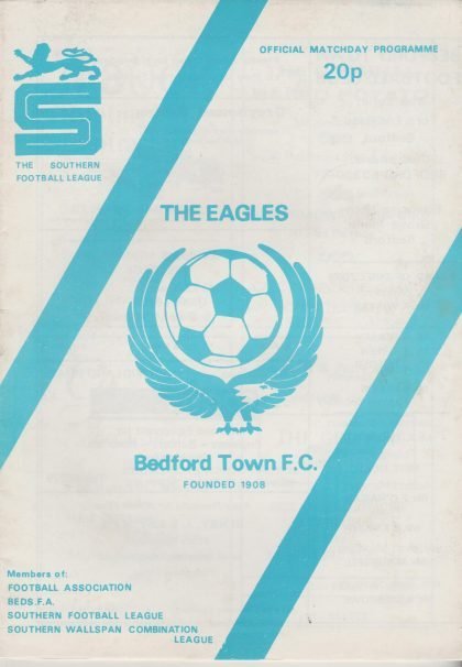 Bedford Town v Wimbledon 21-Nov-1981