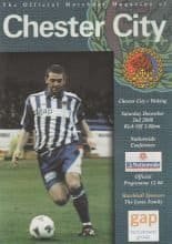 Chester City v Woking 02-Dec-2000