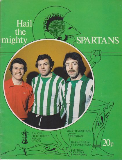 Blyth Spartans v Wrexham 21-Feb-1978