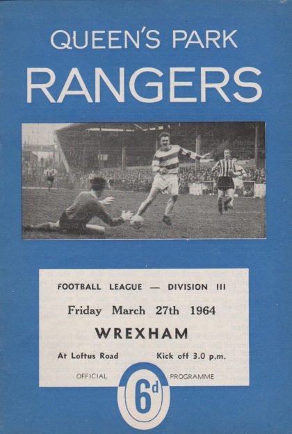 Queens Park Rangers v Wrexham 27-Mar-1964