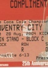Nottingham Forest v Coventry City 28-Aug-2004