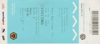 Wolverhampton Wanderers v Nottingham Forest  24-Nov-2012