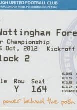 Peterborough United v Nottingham Forest 06-Oct-2012