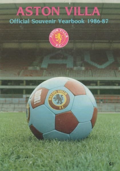 Aston Villa Handbook  1986-87