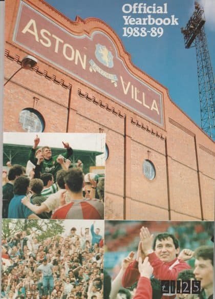 Aston Villa Handbook  1988-89